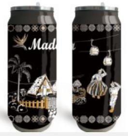 Garrafa Inox 500 Ml Madeira