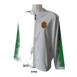 CASACO BRANCO 100% POLIESTER