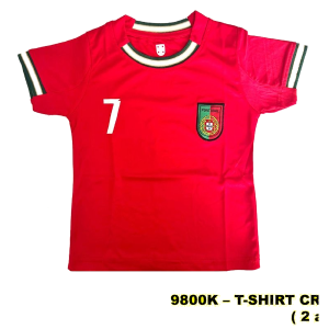 T-SHIRT CRIAN?A CR VERMELHO