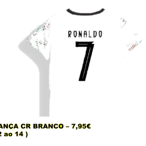 T-SHIRT ADULTO BRANCO CR