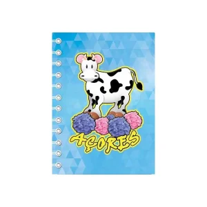 BLOCO NOTAS A6 C/ ARGOLAS