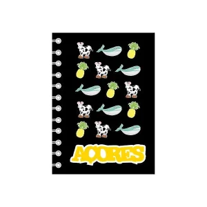 BLOCO NOTAS A6 C/ ARGOLAS