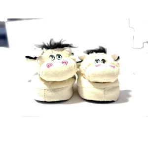 PANTUFAS ABERTAS VAQUINHA P/ CRIAN?A