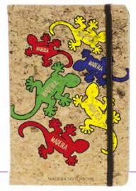 Bloco Notas A6 Cortiça