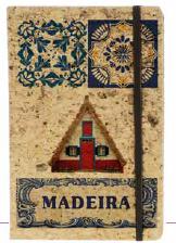 Bloco Notas A6 Cortiça