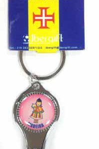 Corta Unhas C/ Porta Chaves Madeira