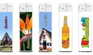 Isqueiros Eletronicos Madeira