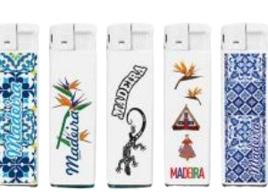 Isqueiros Eletronicos Madeira