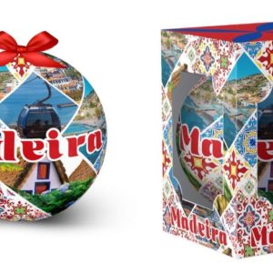 Bola De Natal Madeira