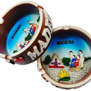 Cinzeiro Resina Madeira