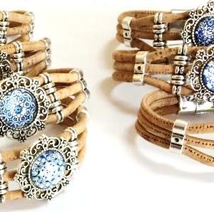 Pulseiras Azulejo 3 Fio