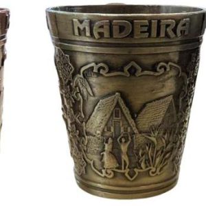 Copo Metal Madeira