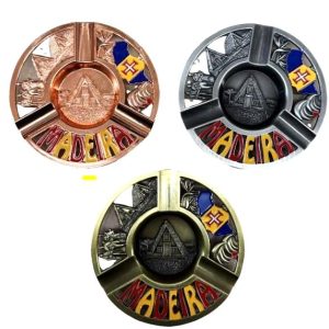 Cinzeiro Resina Madeira