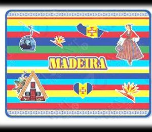 Individuais Em Plastico Madeira