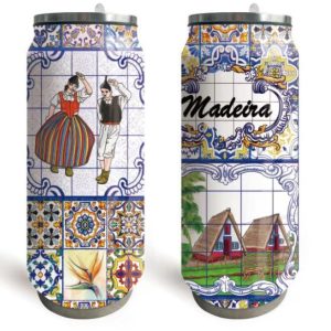 Garrafa Inox 500 Ml Madeira