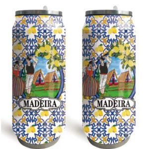 Garrafa Inox 500 Ml Madeira