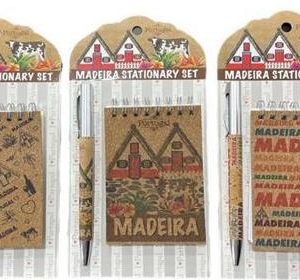 Bloco + Caneta Cortiça