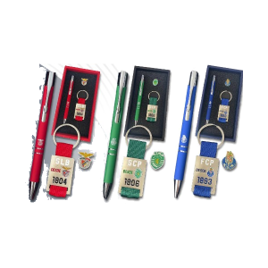 Conj. Caneta + P. Chaves + Pin FCP